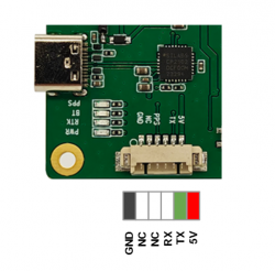 NANO Bluetooth RTK Receiver Pin map